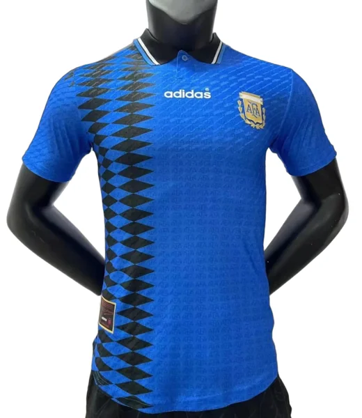 Argentina retro jersey player version