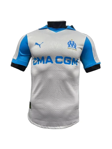 2526 Season Marseille Home Player Edition Jersey