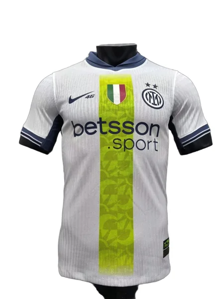 Inter Milan away game Rossi co-branded jersey player version