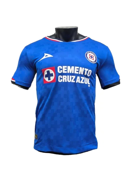 2526 Season Cross Blue Home Jersey Player Version