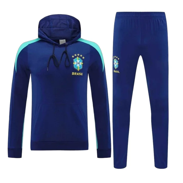 2526 season Brazil Training suit hooded set