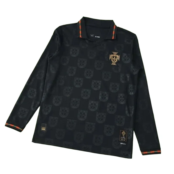 2025 Portugal Tribute to Eusebio Special Edition Long sleeved Fan version