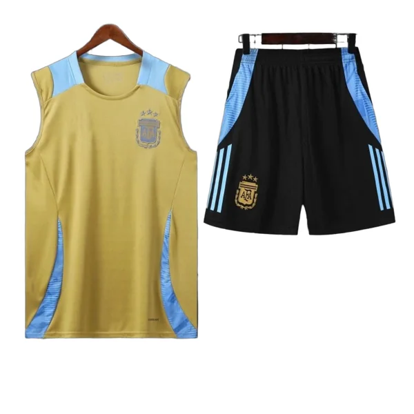 2425 Argentina Training clothes suit vest Fan version