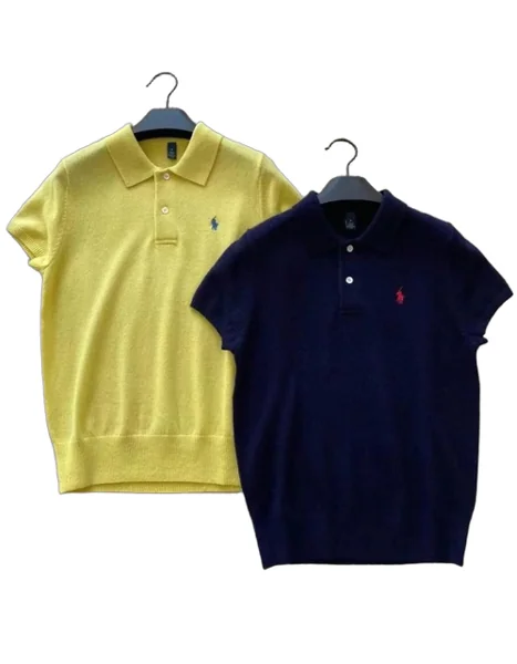 Ralph Lauren Cropped Polo Sweater