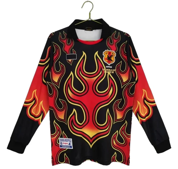 1998 Japan Goalkeeper goalkeeper long seleeve retro Fan version