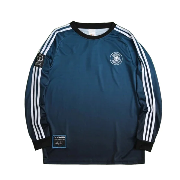 2002 season Germany goalkeeper Long sleeved retro Fan version