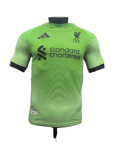 2526 Season Liverpool Green Goalkeeper Player Edition Jersey