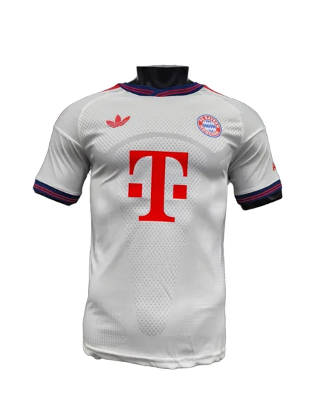 2627 Season White Bayern Munich Jersey Player Version