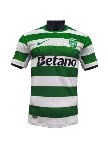 2526 Season Sporting Lisbon Home Player Edition Jersey