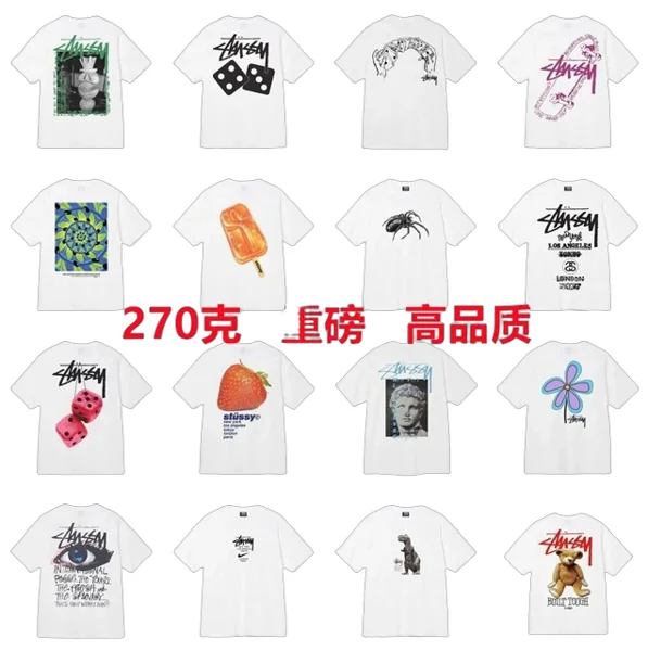 stussy flower tee