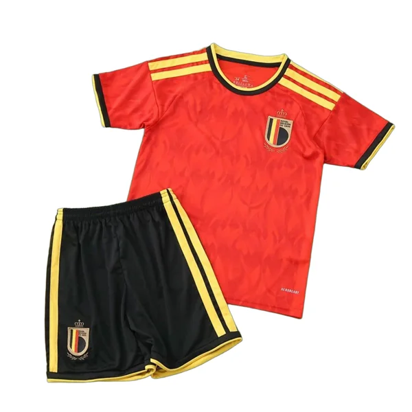2026 FIFA World Cup Belgium home Kids kit