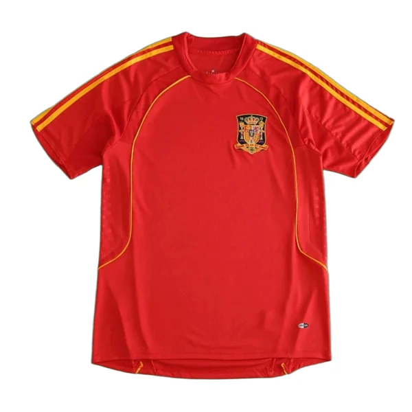 2008 season Spain home retro Fan version