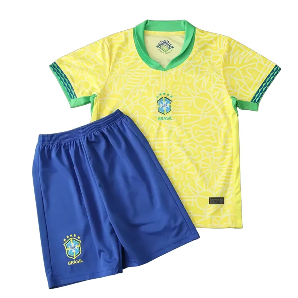2024 season Brazil home Kids kit