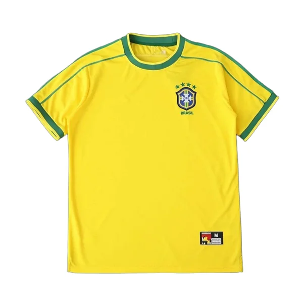 1998 season Brazil home retro Fan version