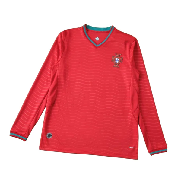 2026 FIFA World Cup Portugal home Long sleeved Fan version