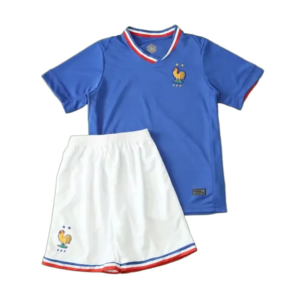 2024 UEFA France home Kids kit