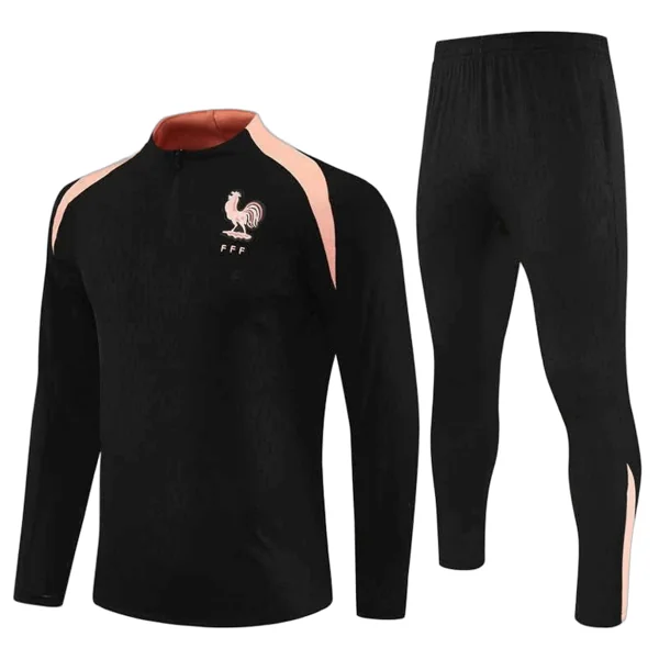 2526 season France Half zip training suit set