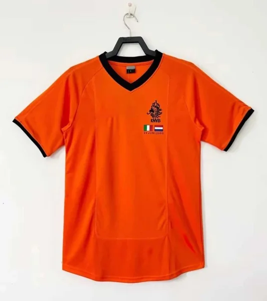 2000 season Netherlands Home retro Fan version