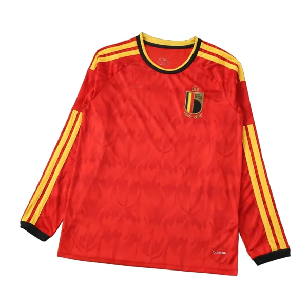 2026 FIFA World Cup Belgium home Long sleeved Fan version